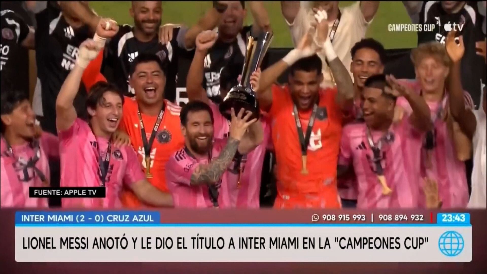 Inter Miami con Messi: de cero a cinco títulos en la MLS