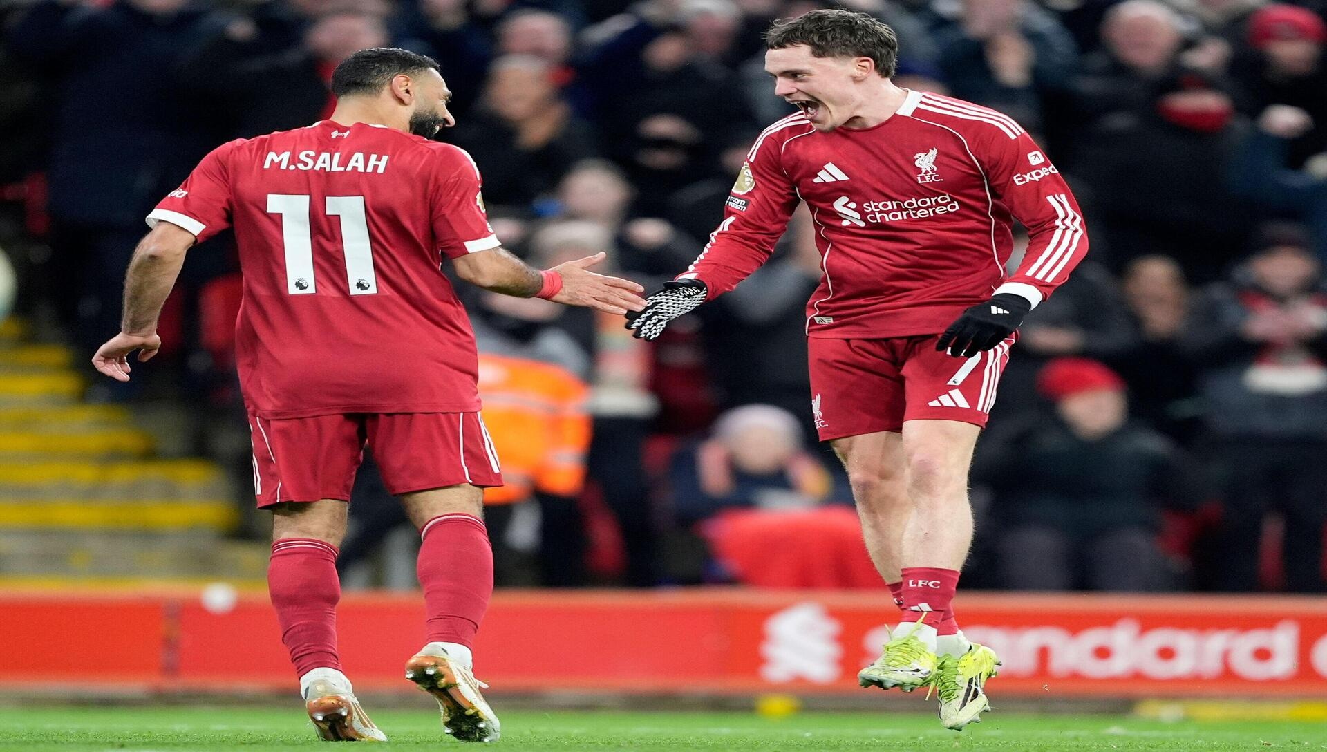Los Reds aparecen como favoritos en el duelo Liverpool vs Brigton de la FA Cup (Crédito: Alamy Stock Photo).