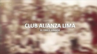 Alianza Lima: su historia resumida en 117 segundos [VIDEO]