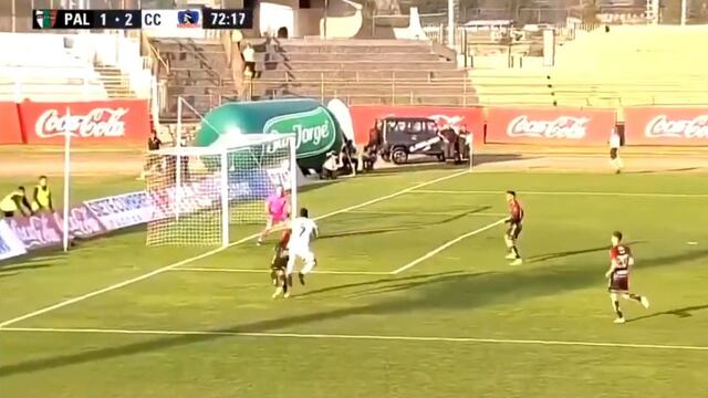 ¡39 años de pura clase! Golazo de Esteban Paredes y Colo Colo voltea el partido contra Palestino [VIDEO]