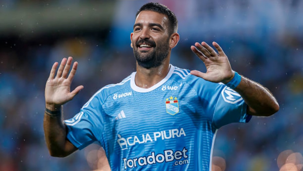Martín Cauteruccio es el goleador de la Liga 1 2024, con 23 tantos. (Foto: Getty Images)