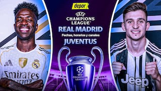 Real Madrid vs. Juventus: fecha, horario y canal de TV gratis por la UEFA Champions League