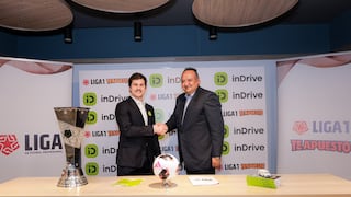 inDrive se incorpora como nuevo sponsor oficial de la Liga 1 Te Apuesto 2026