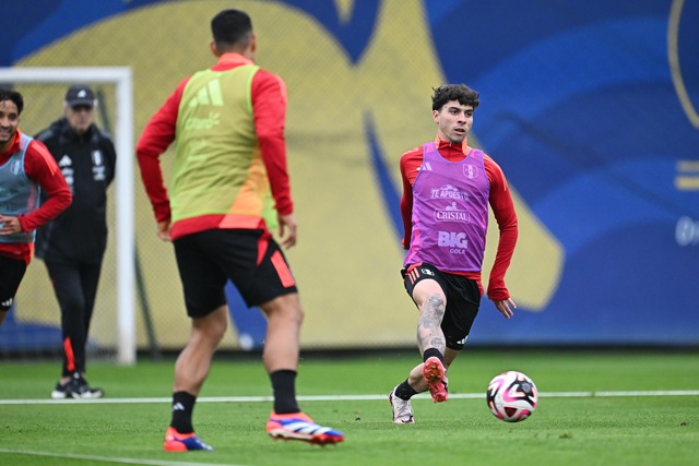 La Selección Peruana entrena en Videna, previo a los duelos ante Colombia y Ecuador por Eliminatorias al Mundial 2026. (Foto: FPF)
