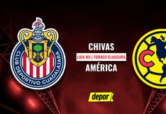Prime Video EN VIVO, Chivas vs. América: cómo ver Clásico Nacional por internet gratis