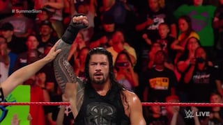 WWE: Roman Reigns derrotó a Samoa Joe y Braun Strowman en la triple amenaza de RAW [VIDEO]