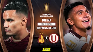 Tolima vs. Universitario EN VIVO vía ESPN y FOX Sports: mira gratis por internet