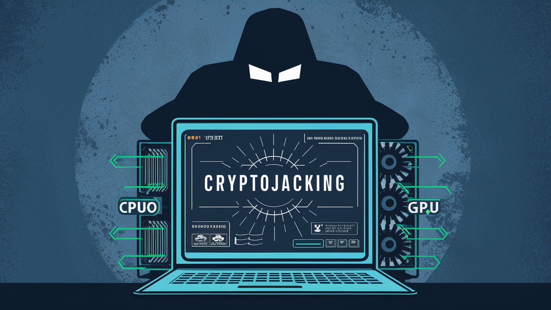 Descubre si la caída de rendimiento de tu PC se debe al malware (Ideogram)