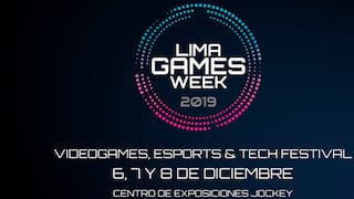 Lima Games Week | Así será el nuevo festival dedicado a los videojuegos y eSports