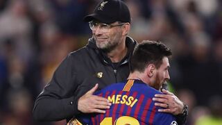 "Es imparable": Klopp se rindió ante Messi tras triunfo de Barcelona por la Champions League