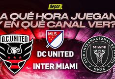 Dónde ver Inter Miami vs. DC United y en qué canales ver por la MLS 2025