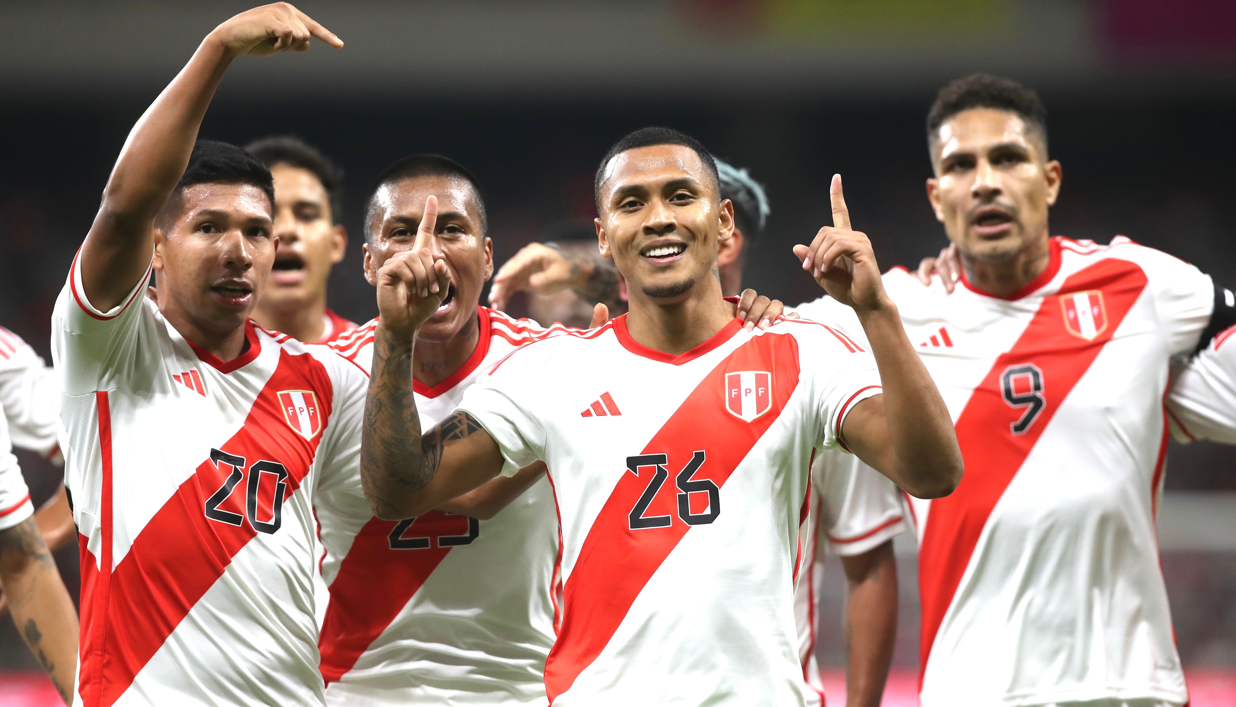 Bryan Reyna celebrando su gol ante Corea (Foto: FPF).