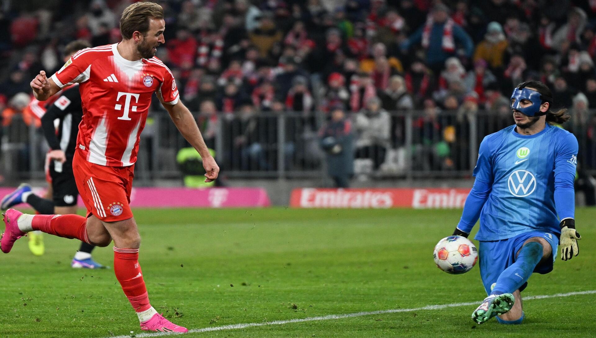 Harry Kane buscará mostrar su olfato goleador en el duelo Bayern Múnich vs Union Saint Gilloise (Crédito: Alamy Stock Photo).