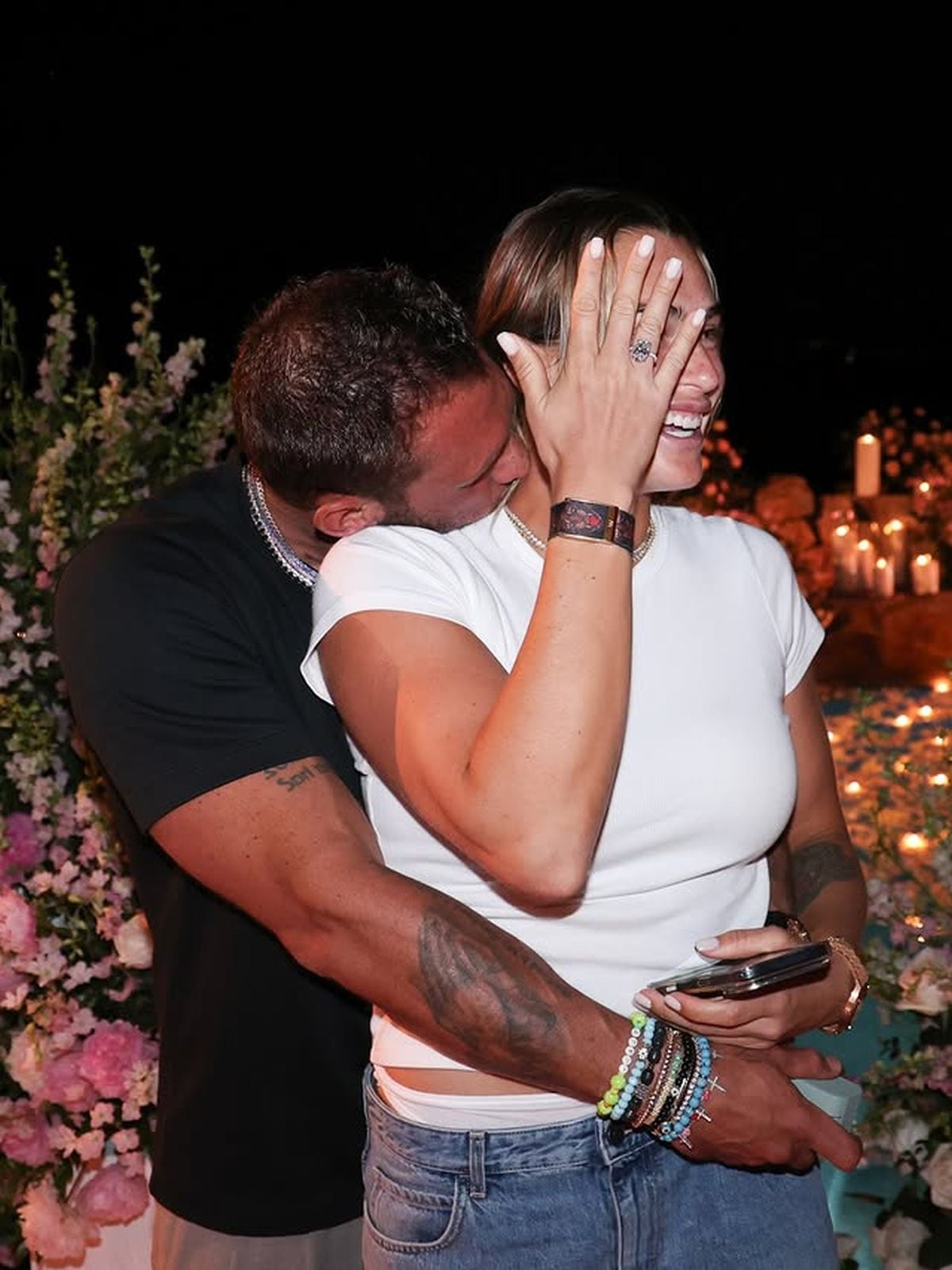Sabalenka y Frangulis coronan su romance con un anillo de compromiso de lujo que incluye la piedra favorita de la tenista (Foto: Aryna Sabalenka / Instagram)