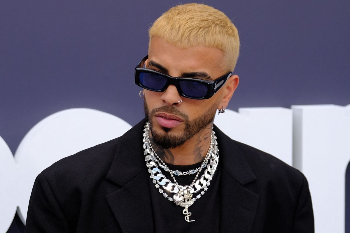 Rauw Alejandro lidera la lista de Premios Tu Música Urbano 2023 con 11 nominaciones (Foto: Maria Alejandra Cardona / AFP)