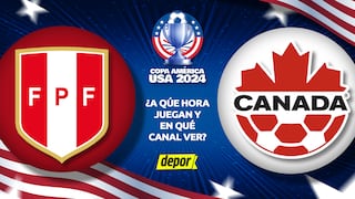 Perú vs. Canadá en Kansas: a qué hora juegan por Copa América