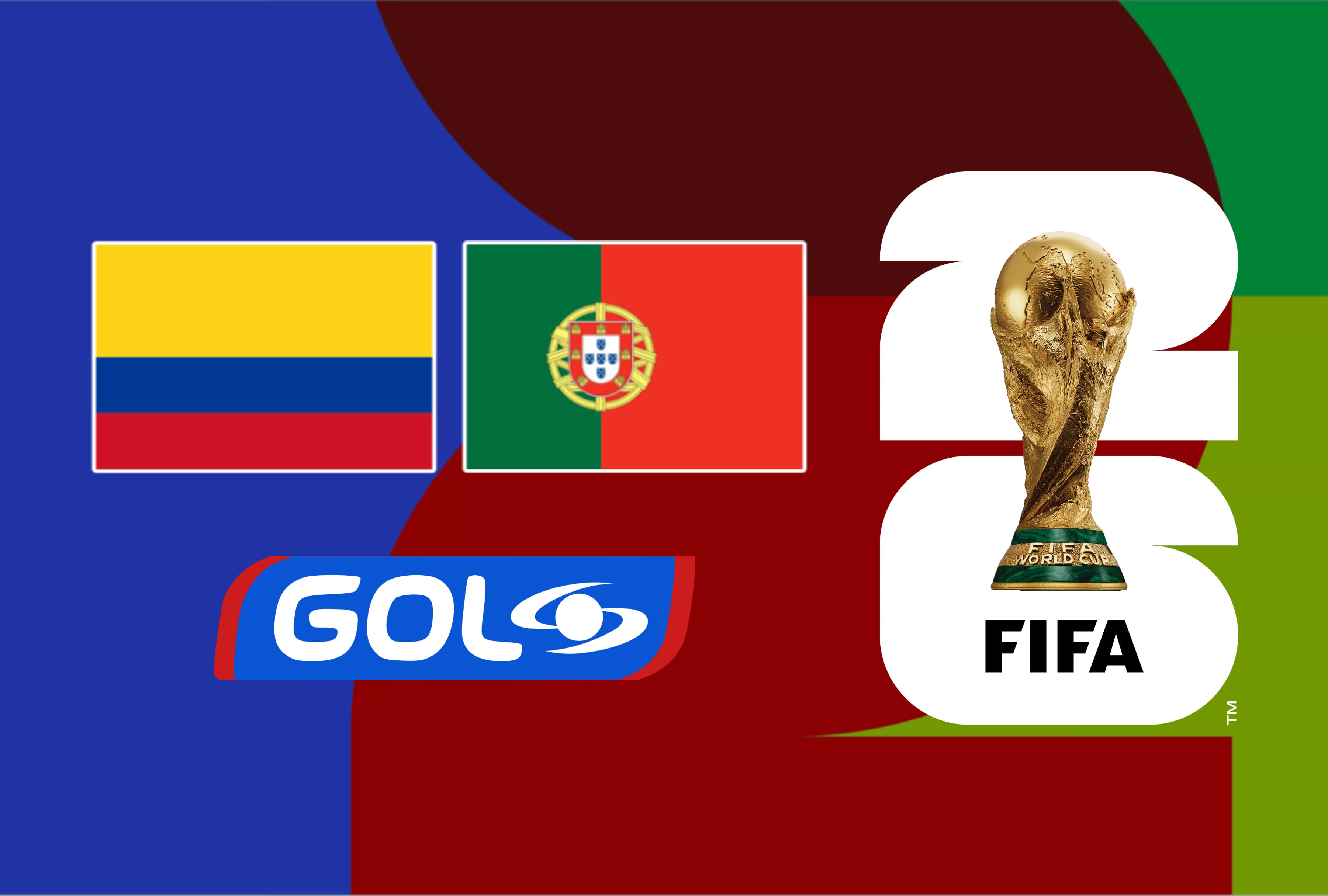 Luis Díaz comanda el ataque de la selección colombiana frente a Portugal en la Copa Mundial. Siga la cobertura en directo por la señal abierta de GOL Caracol y sistemas autorizados de fútbol online en Colombia. | Crédito: fifa.com / Composición Mag