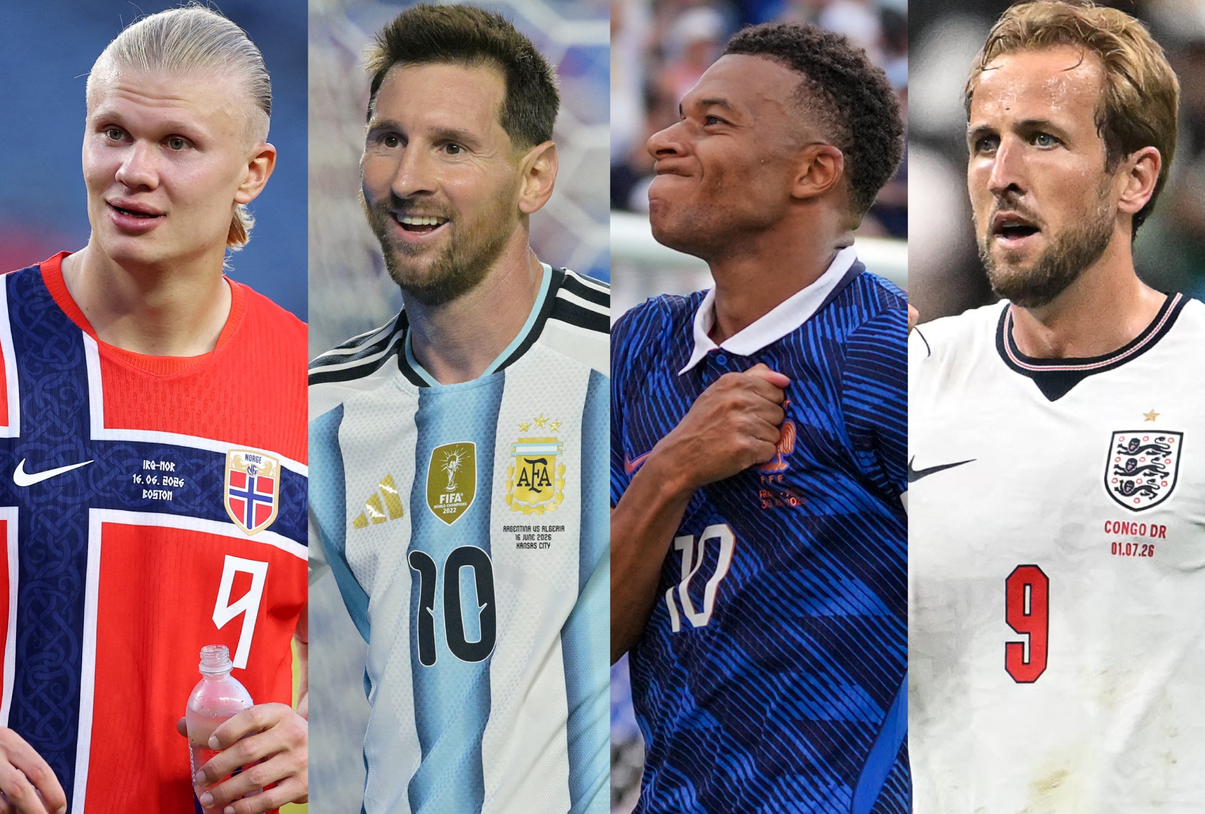 INTERNACIONAL. ¿Quién es el máximo goleador del Mundial 2026? Consulta la clasificación en tiempo real, goles, asistencias y criterios de desempate de la FIFA. IMAGEN CREADA POR NOÉ YACTAYO CON FOTOS DE LA AGENCIA AFP DE JUSTIN SETTERFIELD, JUAN MAMBROMATA, AYMAN AREF Y ROBERTO SCHMIDT
