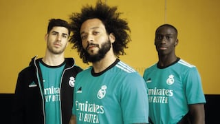 De color verde esmeralda: Real Madrid presentó la tercera camiseta de la temporada 2021-22