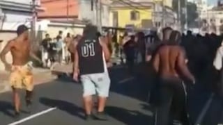 Fuego cruzado: hinchas de Flamengo y Botafogo protagonizan batalla con pistolas