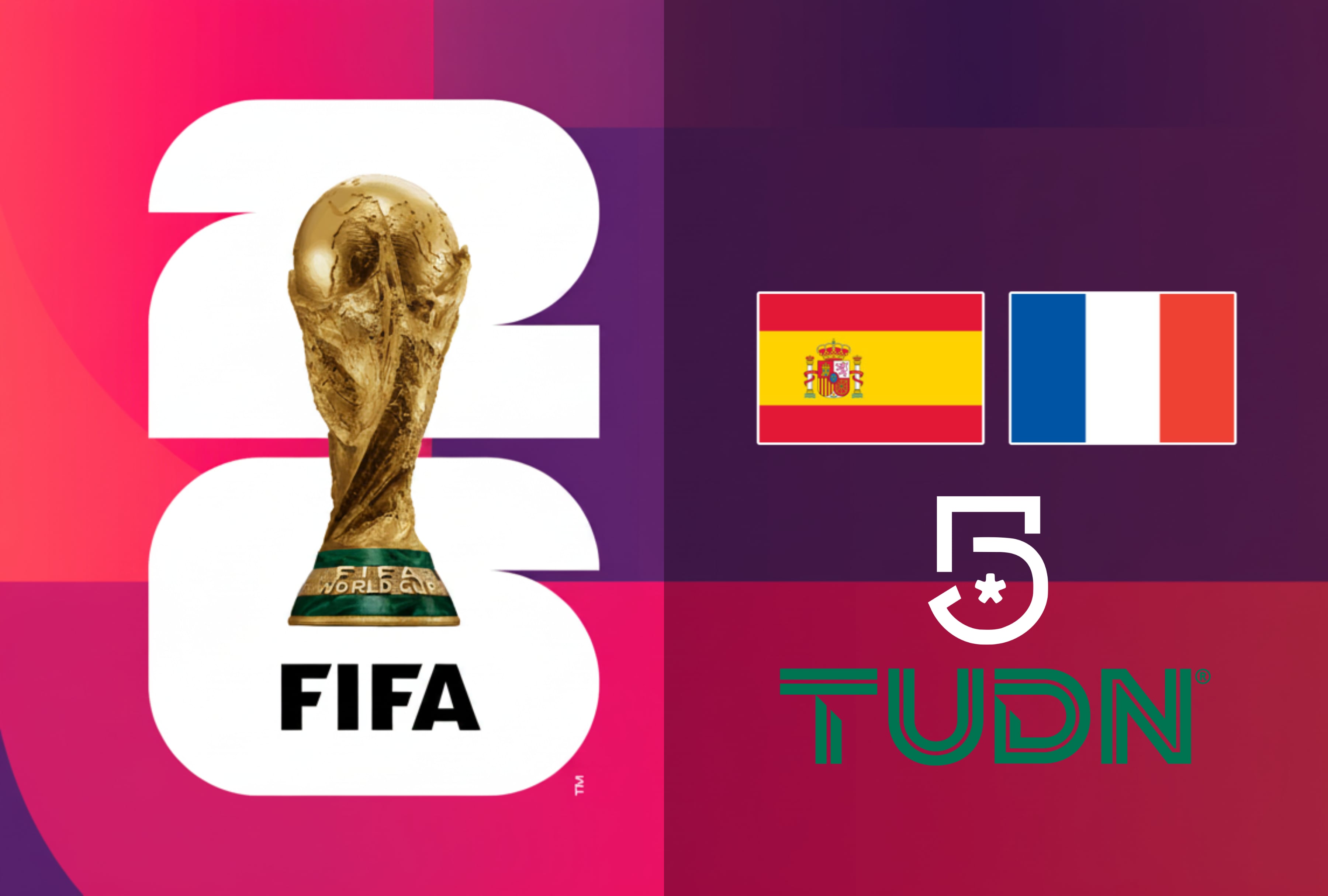 Guía de televisión abierta y fútbol online en México para seguir el partido España vs. Francia. No se pierda las acciones de las semifinales del Mundial a través de las señales en vivo de Canal 5 y la cadena TUDN. | Crédito: fifa.com / Depor