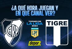 A qué hora inicia River vs Tigre y en qué canales ver la Liga Profesional Argentina