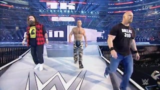 WrestleMania 32: Stone Cold, Shawn Michaels y Mick Foley limpiaron la casa