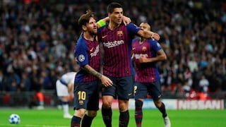 De la mano de Messi: revive las incidencias del triunfo del Barcelona sobre Tottenham por Champions League