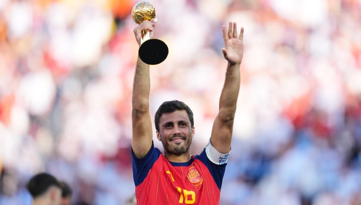 Rodri fue galardonado con el Balón de Oro del último Mundial. (Foto: Getty Images)