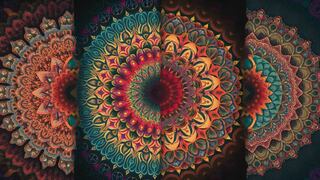 Elige una de las mandalas en esta imagen para descubrir si eres alguien afortunado