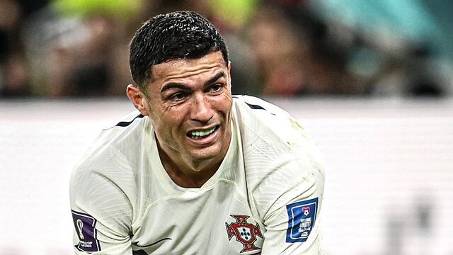 El dolor por la eliminación: el lamento de Cristiano Ronaldo y Portugal tras caer ante Marruecos [FOTOS]