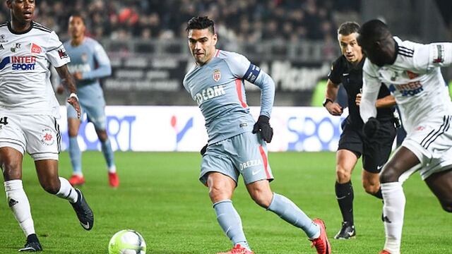 La vuelta de Falcao no alcanzó: Mónaco cedió su segundo empate en la Ligue 1 en su visita al Amiens