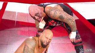 ¡Con un ‘Magic killer’! Karl Anderson y Luke Gallows vencieron a The Viking Raiders en Raw [VIDEO]