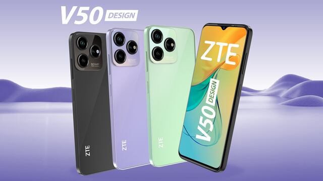 ZTE V50 Design: panel, procesador, RAM, sensores y más del nuevo smartphone