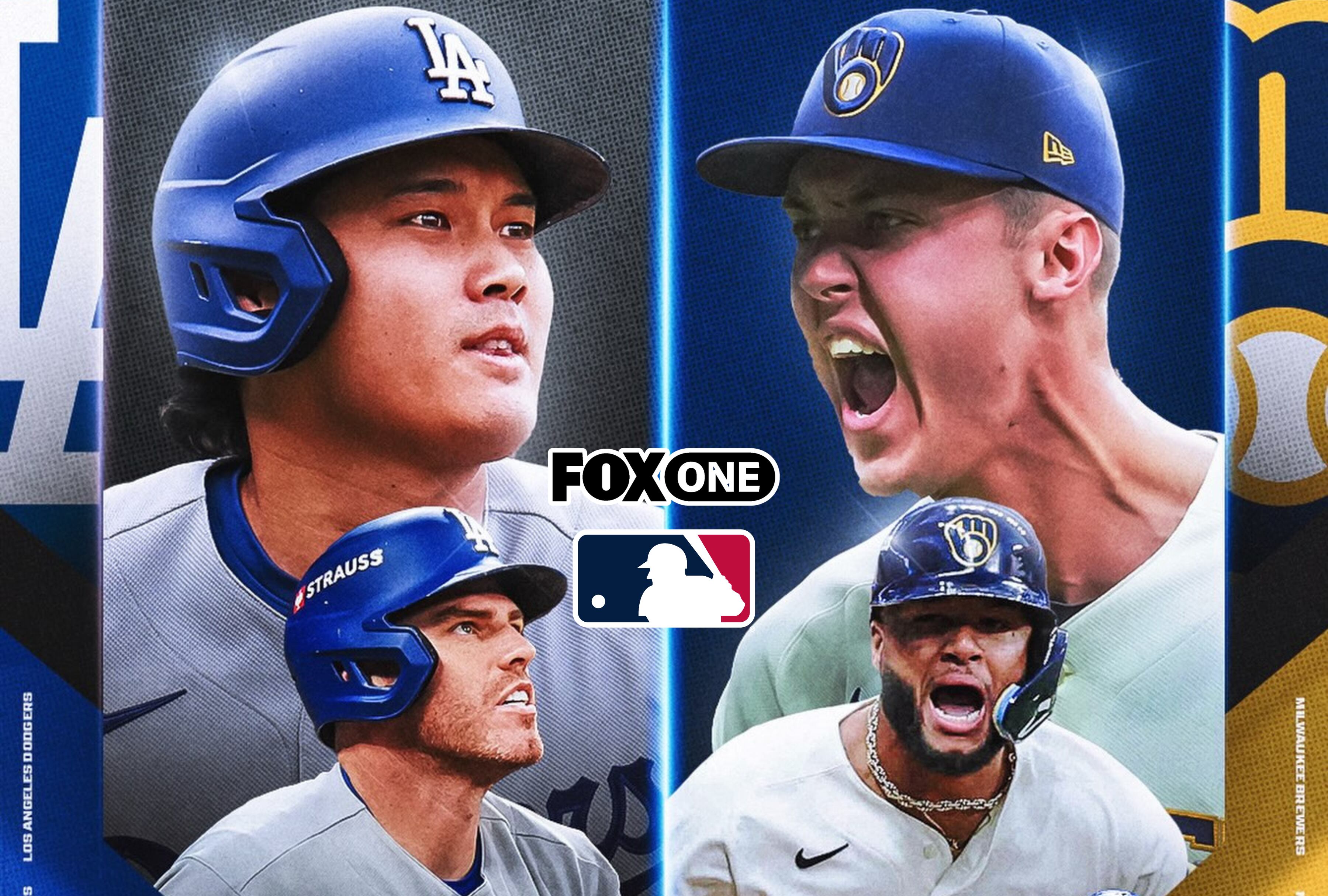 FOX One EN VIVO — dónde ver Juego 2 de Brewers vs. Dodgers EN DIRECTO por MLB TV y FOX Sports Online en México