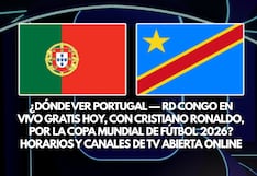 ¿Dónde pasó el partido Portugal-Congo con Cristiano Ronaldo por TV abierta y streaming online por la Copa Mundial 2026?