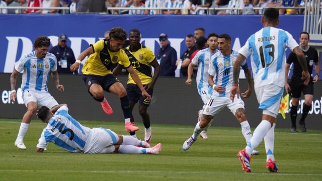 Argentina vs. Ecuador (1-0): resumen, gol y video del amistoso internacional