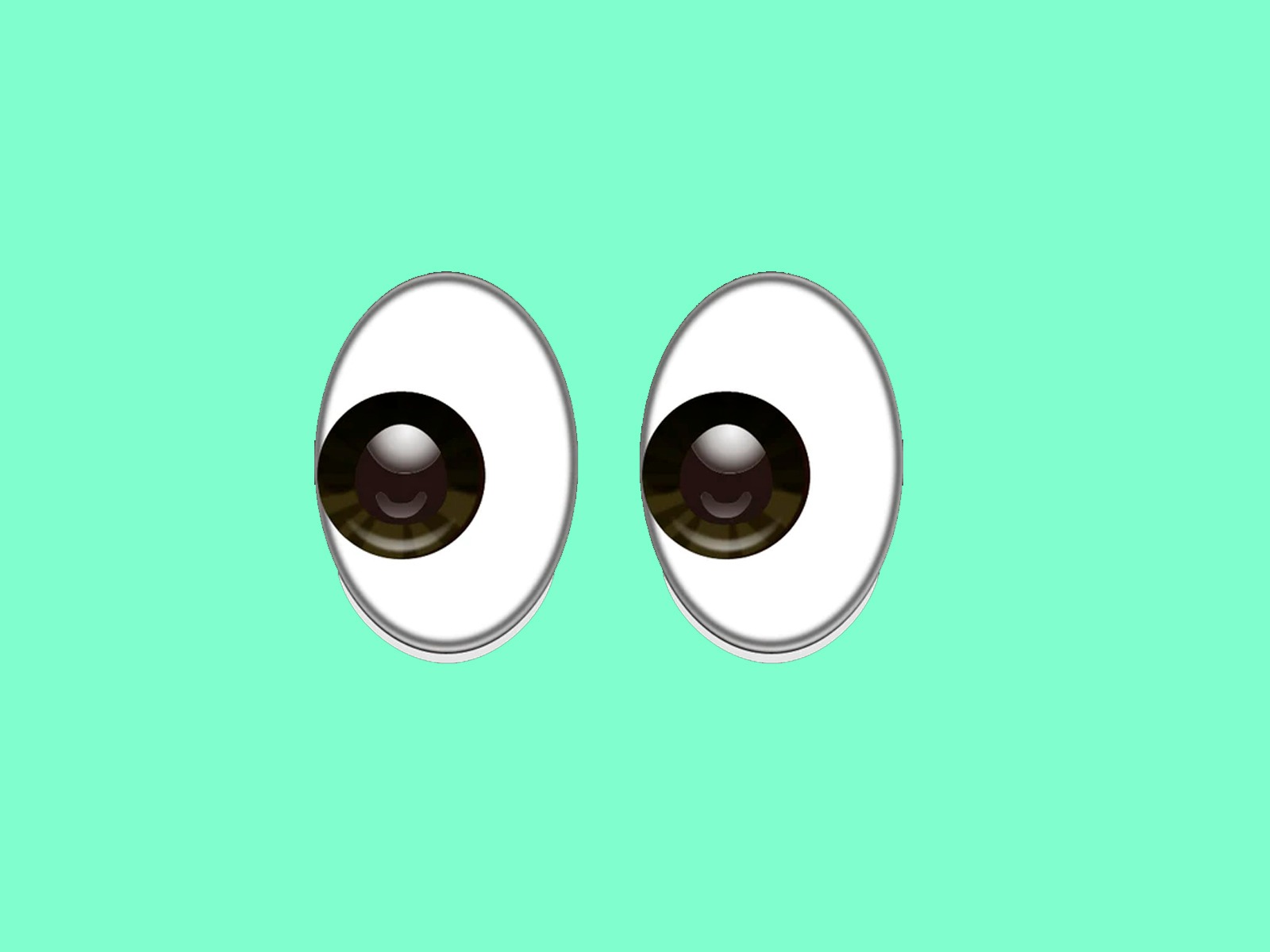 WHATSAPP | Aquí te explicamos realmente qué es lo que significa el emoji de los ojos en WhatsApp. (Foto: Emojipedia)
