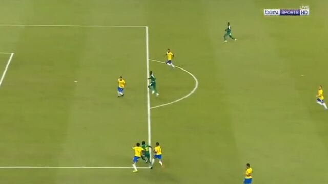 ¡Mané dejó en ridículo a Dani Alves y Marquinhos! Le cometen falta y Diedhiou pone el 1-1 en Brasil vs. Senegal