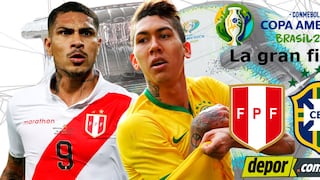 Guía de la Copa América 2019: fecha, horarios y cómo ver la final entre Perú vs. Brasil en el Maracaná