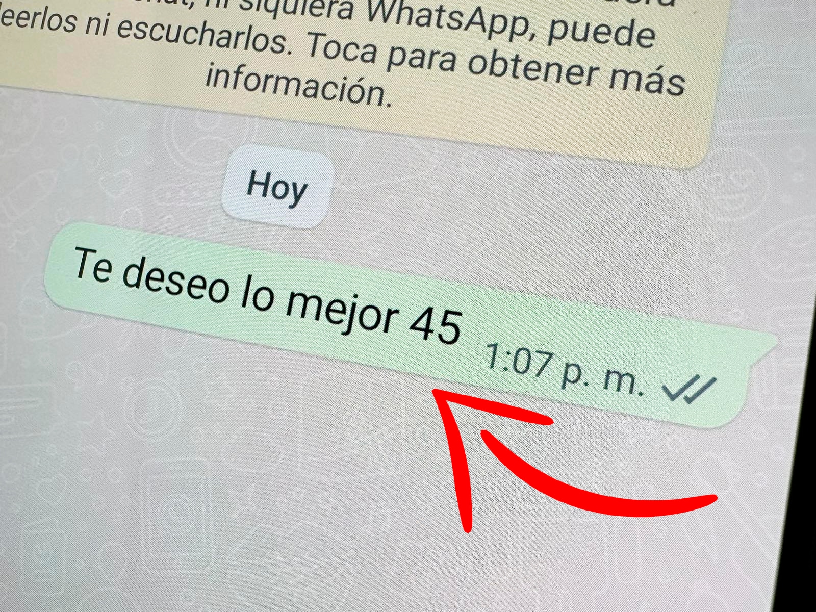WHATSAPP | Si eres de las personas que ha recibido el código o número 45 en WhatsApp, aquí te decimos qué significa. (Foto: Depor - Rommel Yupanqui)