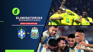 Brasil vs. Argentina: horarios, apuestas y dónde ver las Eliminatorias 2026