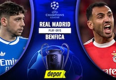 Partido gratis, Real Madrid vs. Benfica EN VIVO: link para ver ESPN y Movistar en directo