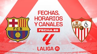 Canales de TV para ver Barcelona vs. Sevilla