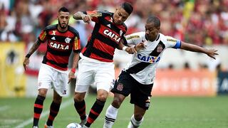 Con Paolo Guerrero, Flamengo empató 1-1 con Vasco por torneo Carioca