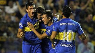 Boca Juniors goleó por 4-1 a Newell's Old Boys en la Bombonera