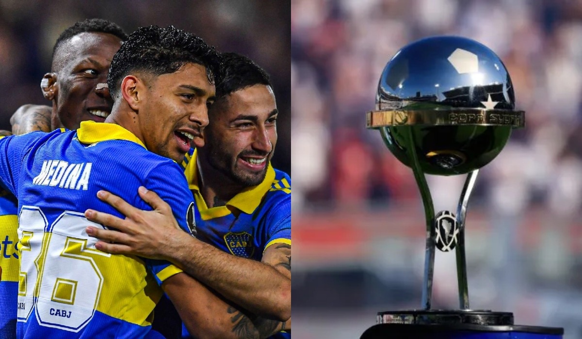 Boca consiguió su clasificación a la Copa Sudamericana 2024. (Foto: Composición)