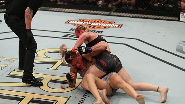 ¡Eso sí duele! Así quedó la rival de Valentina Shevchenko tras brutal paliza en el UFC Belem