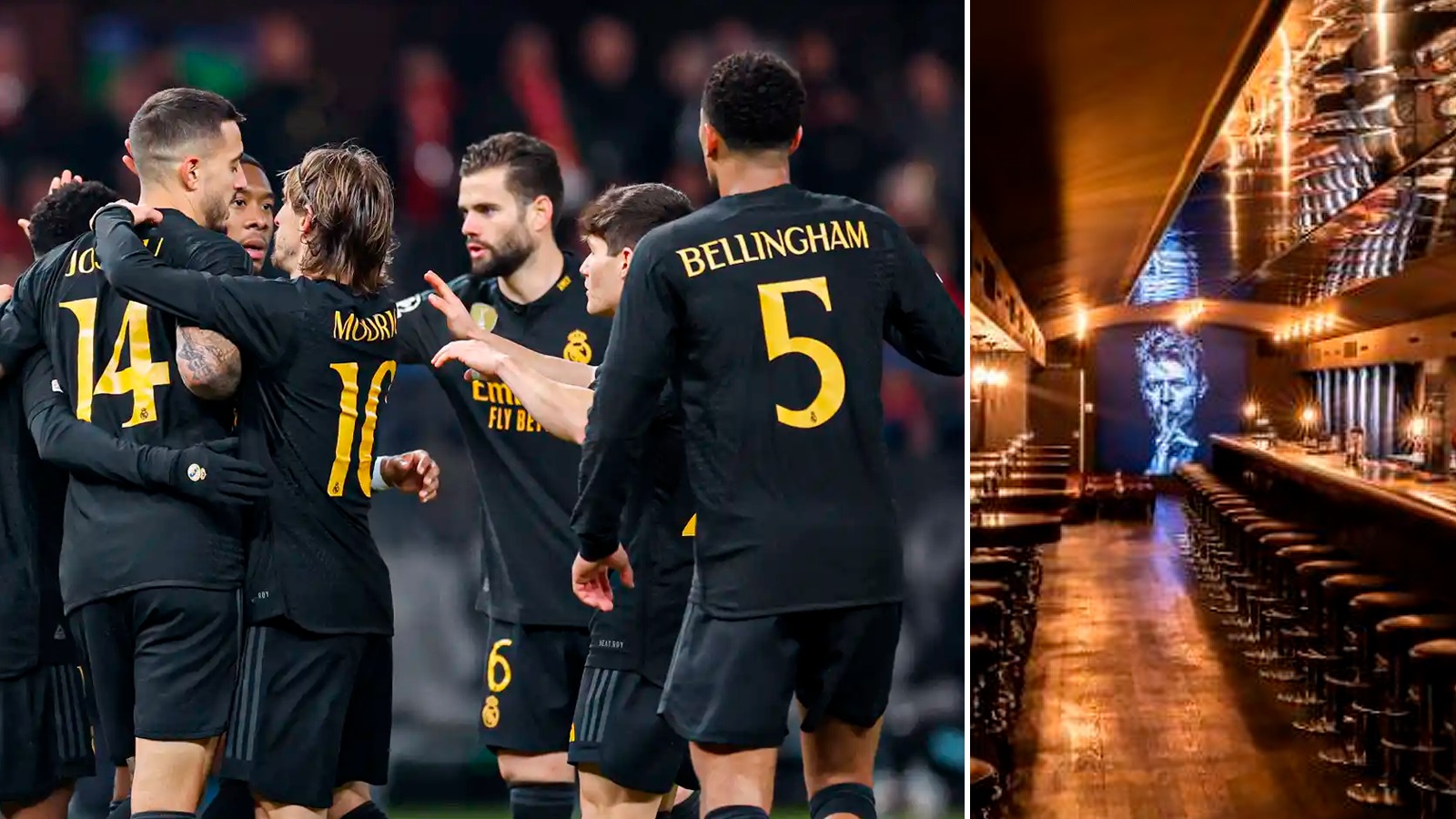 Jugadores del Real Madrid festejan triunfo en Champions hasta el amanecer. (Foto: Agencias)