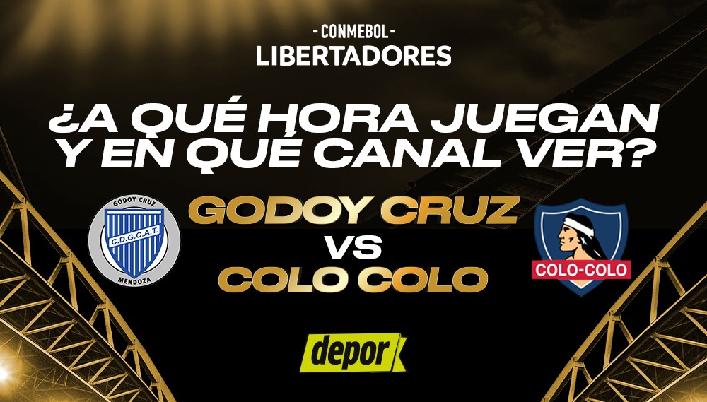 ¿A qué hora juegan Godoy Cruz vs. Colo Colo y en qué canales por Copa Libertadores?